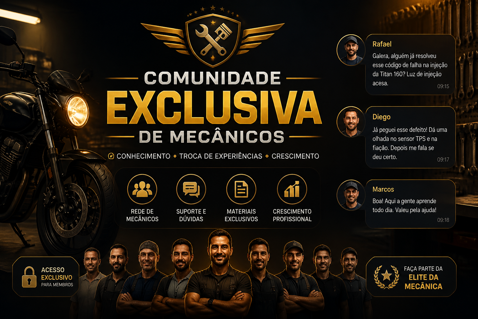 Comunidade Exclusiva de Mecânicos